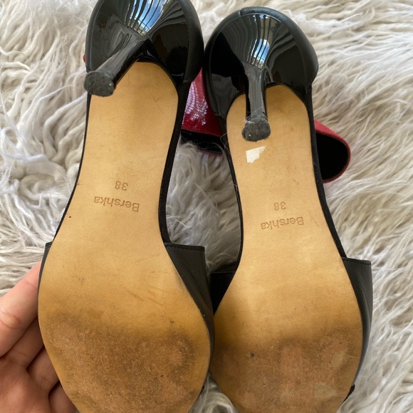 Bershka red and black heels - Picture 4 of 6